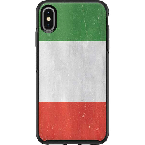 Italy Flag Distressed Otterbox Symmetry iPhone Skin